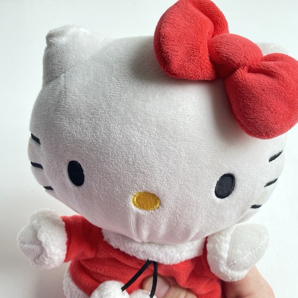 Hello Kitty 2022 Holiday Christmas Santa‎ Claus 8" Plush Sanrio - Picture 5 of 7